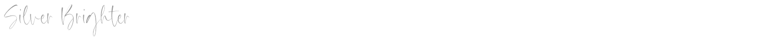 Silver Brighter font preview